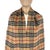 Burberry Brown Plaid 100% Wool Scarf