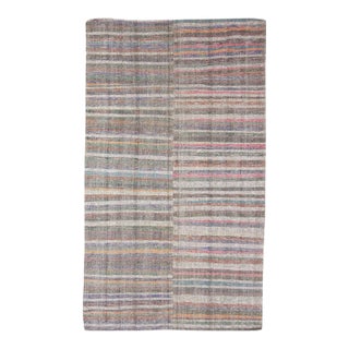 Striped Vintage Kilim Rug For Sale