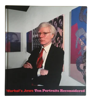 " Warhol's Jews : Ten Portraits Reconsidered " 1st Edtn Collector's Exhibition Hardcover Art Book