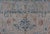 All-Over Hand Knotted Oushak Rug With Arabesque Design in Ivory and Blue Tones 4'11 X 6'10 For Sale - Image 10 of 12