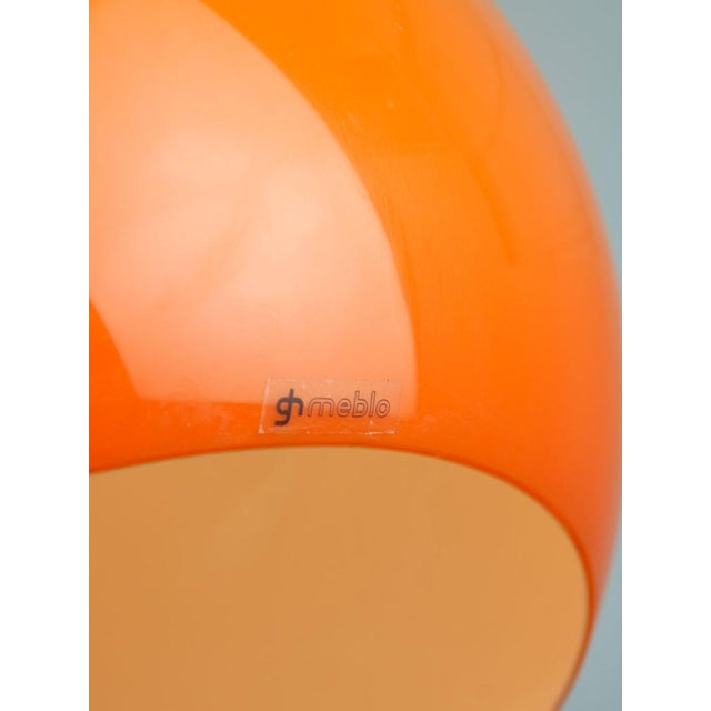 Space Age Orange Jolly Pendant Lamp from Guzzini, 1960s For Sale - Image 12 of 15