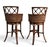 2010s Lexington Tommy Bahama Bali Hai Kamala Bay Swivel Bar Stools, a Pair For Sale - Image 5 of 18