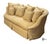 Ivory Vintage Thomasville Traditional English Style Ivory Print Tufted Sofa For Sale - Image 8 of 11