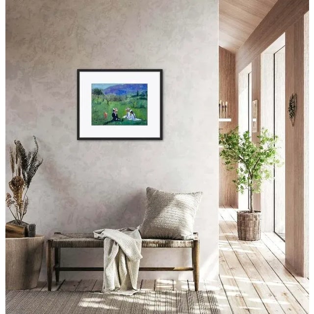 Contemporary Contemporary Impressionist Oil Painting Figurative Landscape For Sale - Image 3 of 12