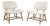 Swedish Modern Lounge Chairs in Ivory Bouclé Upholstery from Alf Svensson, 1950, Set of 2 For Sale