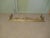 Victorian Art Nouveau Brass Fender For Sale - Image 6 of 7