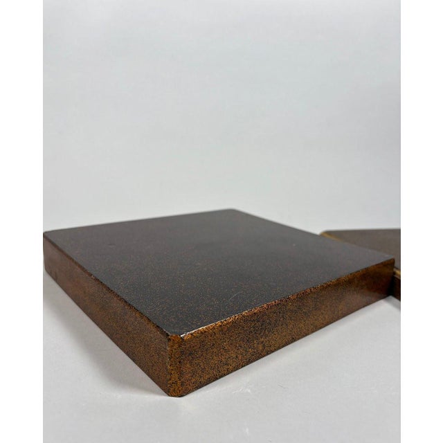 JAPAN - Mid-Edo Period (1603-1868) Suzuribako lacquer calligraphy box nashiji For Sale - Image 9 of 12