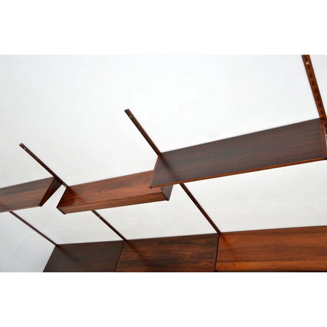 Vintage Danish Wall Mounting Shelving System from FM Møbler, 1960 For Sale - Image 4 of 16