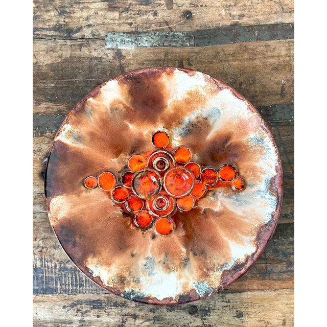 Vintage Brueghel Ceramic Plate For Sale - Image 11 of 12