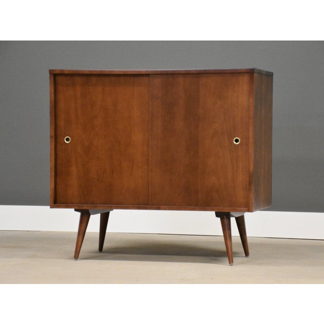 Winchendon Furniture “Planner Group” 1950s Refinished Paul McCobb Planner Group Cabinet Credenza For Sale - Image 4 of 8