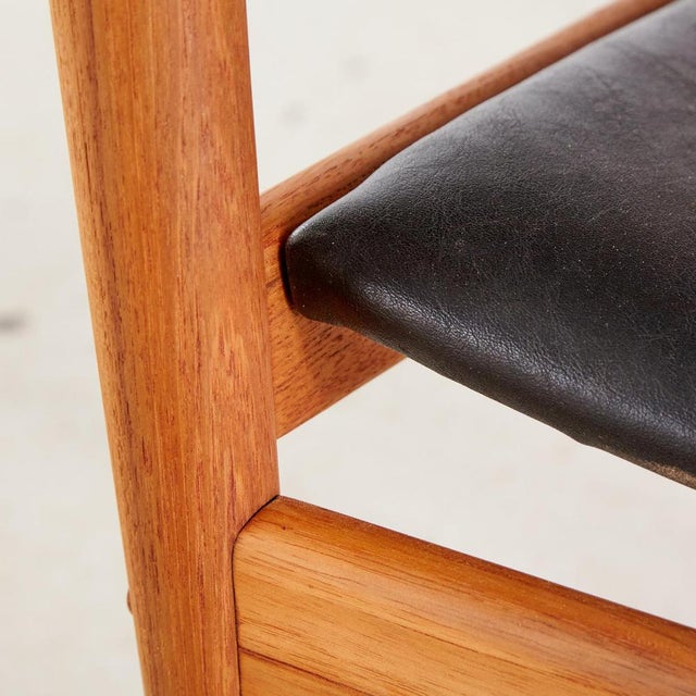 Teak PJ4-2 Armchair by Grete Jalk for P. Jeppesen, 1960s For Sale - Image 6 of 14