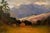 American James Everett Stuart-1920s Junipero Serra Peak on a Ranch House Landscape-Oil Painting For Sale - Image 3 of 9
