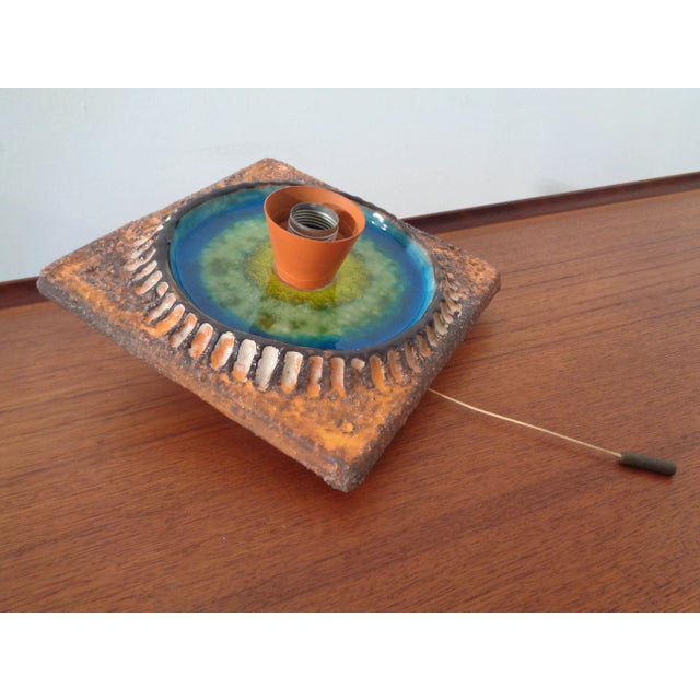Ceramic Studio Ceramic Wall Lamp from Kaiser Leuchten, 1970s For Sale - Image 7 of 18