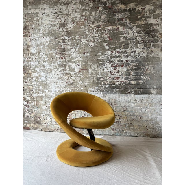 Louis Durrot Style Spiral Ribbon Chair For Sale In New York - Image 6 of 6