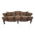 1980s Traditional Serpentine Camelback Sofa For Sale