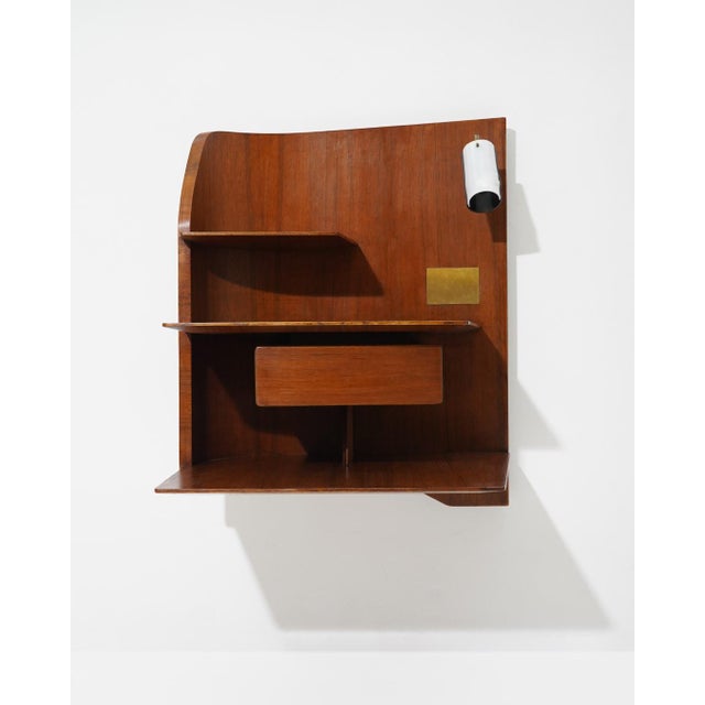 Wall-Mounted Nightstands by Gio Ponti for Dassi, 1960s, Set of 2 For Sale - Image 6 of 16