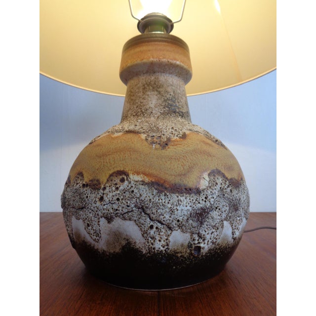 Lava Ceramic Floor Lamp, Germany, 1970s For Sale - Image 12 of 14