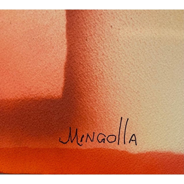 Mid 20th Century Dom Mingolla, Large Abstract Expressionist Watercolor Color Field Painting Paul Jenkins Style For Sale - Image 5 of 5