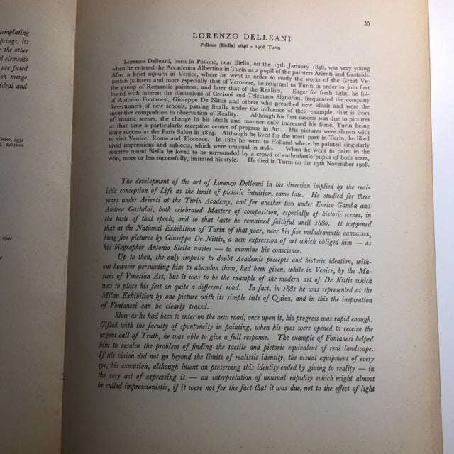 1949 Exhibition of Italian XIX Century Paintings Wildenstein & Co. Book For Sale - Image 4 of 13