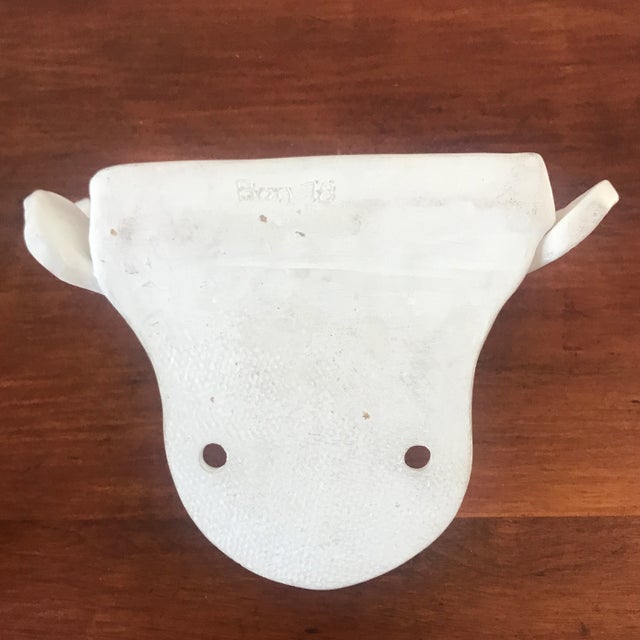 Figurative Signed 1970s Folk Art Studio Pottery Figurative Moose Soap Dish For Sale - Image 3 of 10