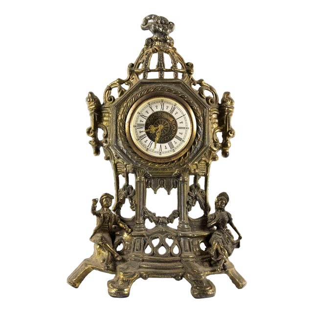 Vintage Table Clock, Early 20th Century For Sale