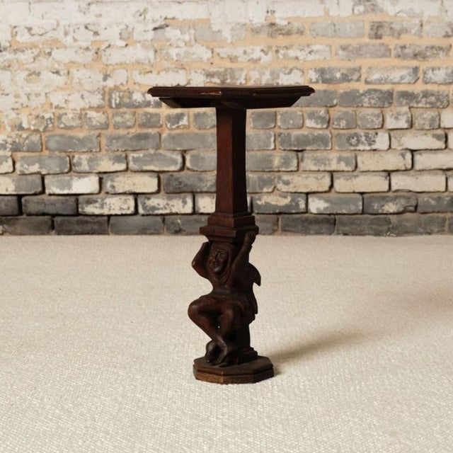 French 19th Century French Oak Table (Small) For Sale - Image 3 of 5
