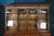 Late 20th Century Handmade English Georgian Style Walnut Burl Breakfront Display Cabinet Bookcase For Sale - Image 4 of 18