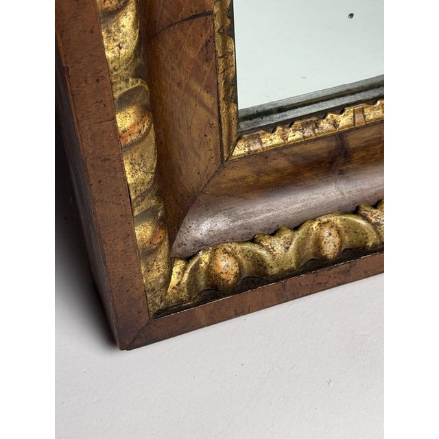 Antique French Mirror in Mahogany, 1800s For Sale - Image 6 of 14