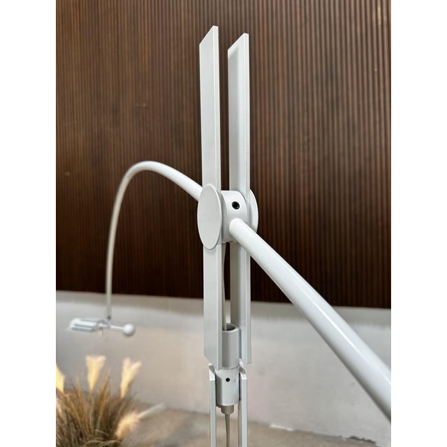 Model 8023 Arc Lamp by Robert Haussmann for Swiss Lamps International, Switzerland, 1980s For Sale - Image 4 of 18