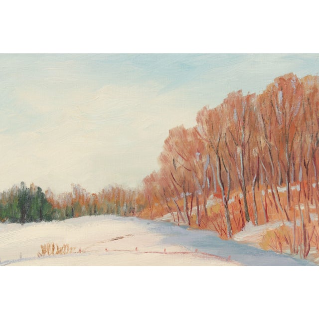 Ann Yost Whitesell 'Scene in Kutztown' Original Oil Painting For Sale - Image 10 of 12