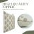 Contemporary Fabdivine Linen Blend Throw Pillow Cover Handmade Block Print, Samrat- 14x14 For Sale - Image 3 of 5