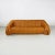 Italian Modern Caramel Leather Piumino Sofa attributed to De Pas, Durbino & Lomazzi, 1970s For Sale - Image 3 of 16