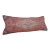 Antique-Style Turkish Oushak Rug Pillow – Handwoven Tribal Lumbar Cushion -15'' X 17'' For Sale