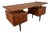 Mid-Century Danish Teak Desk attributed to Louis van Teeffelen for Wébé, 1960s For Sale
