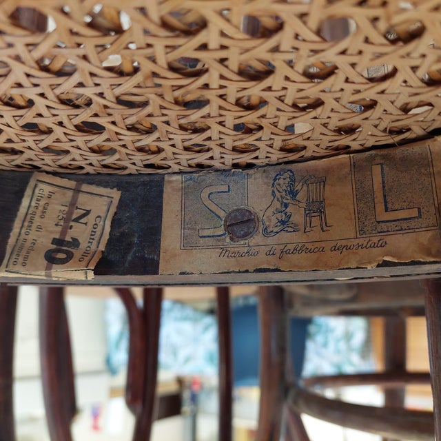 A pair of early chairs made by s and l in the 1940's sautto and liberale was founded in naples in the 1930's and became...