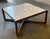 Mid-Century Modern Mid 20th Century Mid Century Modern Coffee Table With Walnut Base and Marble Top. For Sale - Image 3 of 12