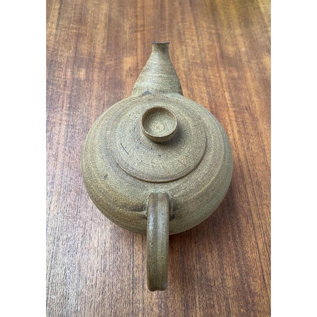 Mid-Century Danish Studio Pottery Teapot, 1976, in Very Good conditions. Designed 1960 to 1969