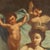 Textile Painting with Allegory of America, 1700s, Oil on Canvas For Sale - Image 7 of 11