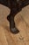 Exceptional 19th Century Anglo-Indian / Burmese Colonial Figural Carved Hardwood Throne Armchair For Sale - Image 4 of 18
