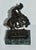 Miniature Frederic Remington Rattlesnake Bronze Sculpture Green Marble Base Mini For Sale - Image 4 of 18