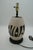 Contemporary Late 20th Century Black & Ivory Geometric Chulucanas Pottery Lamp – Egg Shape Inca Style For Sale - Image 3 of 7