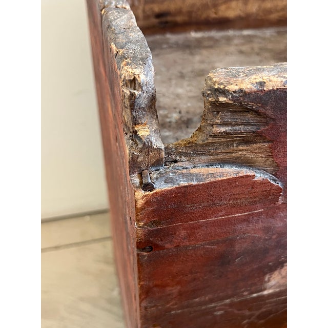 Early 1900s Small Pine Dry Sink For Sale In Buffalo - Image 6 of 9