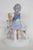 Mid-Century Modern Gerold Porzellan Bavaria West Germany No 65757b Girl With Goats Figurine 4982b For Sale - Image 3 of 17