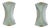 Wall Lights Model 2225 by Max Ingrand for Fontana Arte, 1950, Set of 2 For Sale