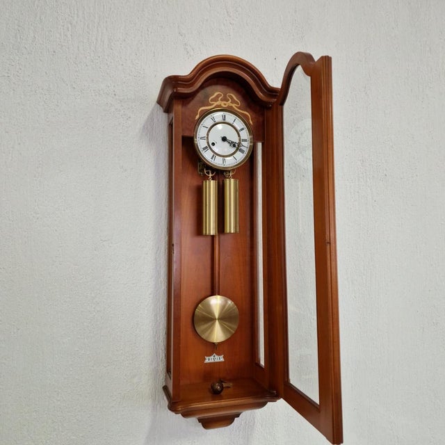 German Wall Clock, 1990s For Sale - Image 4 of 11