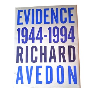 New Shrink Wrapped Evidence 1944-1994 by Richard Avedon (1994) Coffee Table Book For Sale