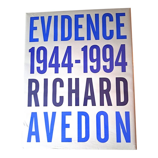 New Shrink Wrapped Evidence 1944-1994 by Richard Avedon (1994) Coffee Table Book For Sale