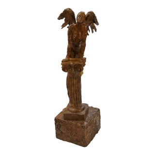 Dario Campanile Bronze Sculpture, Signed For Sale