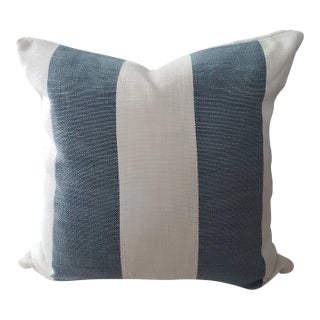 Lee Jofa St Croix Stripe Fabric Pillow Cover For Sale