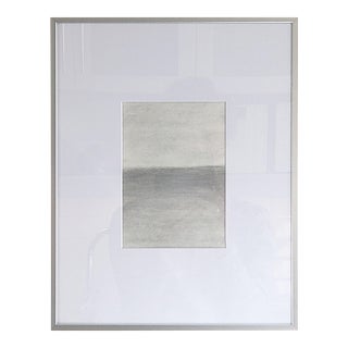 Vista-05 Abstract Landscape Drawing Pencil by Carrie Bergey For Sale
